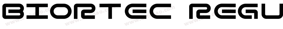 Biortec Regular字体转换